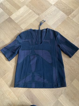 ODEEH Shirt Gr. 36 Schwarz Kurzarm