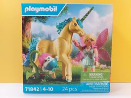 PLAYMOBIL Sammeleinhorn Sonnenscheinblüte mit Fee 71842 NEU