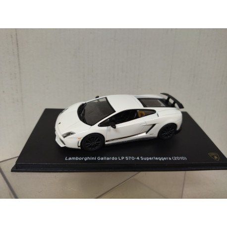 Lamborghini Modellini d'auto: Lamborghini Gallardo LP570-4 Superleggera 2010 weiss / – Nuovo e nell'imballaggio originale da Gerlafingen venduto da espero88 4