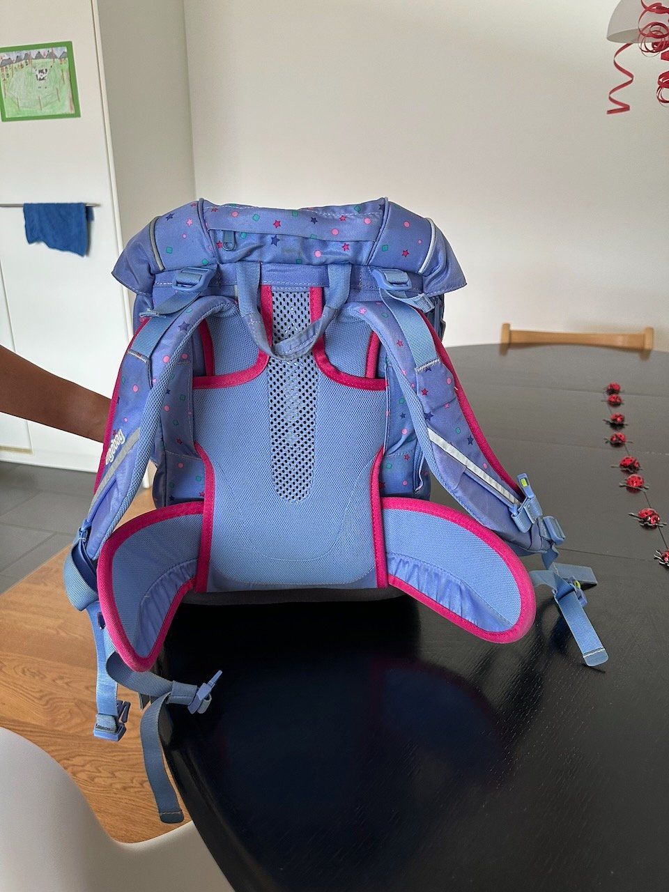 Ergobag Borse & Zaini: Ergobag Schulranzen lila Sterne – Usato da Wangen b Olten venduto da kl4 2