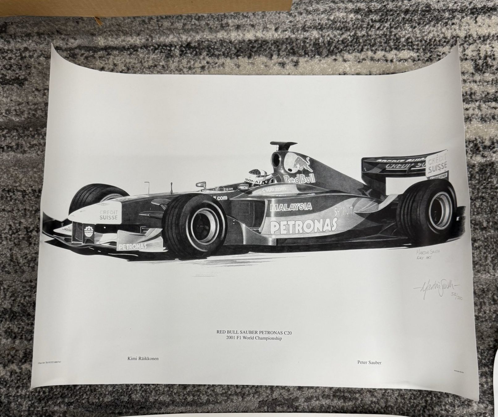 Foto & Immagini: Formel 1 Poster Set! Sauber F1 – Usato da Schwyz venduto da Aasterix 7