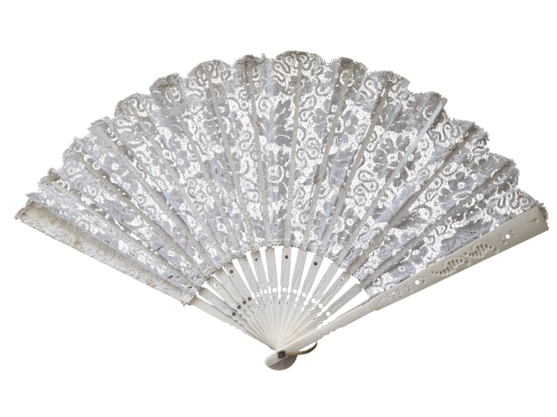 Tutte le decorazioni: Fächer antik Spitze 1900 – Usato da Mörschwil venduto da antiksalon21
