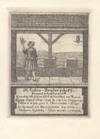 Menu / Speisekarte -St.Lukas-Bruderschaft - 1934