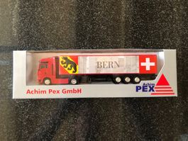 1x Achim Pex LKW Modell, mit Kantonswappen, Sammlerstück!