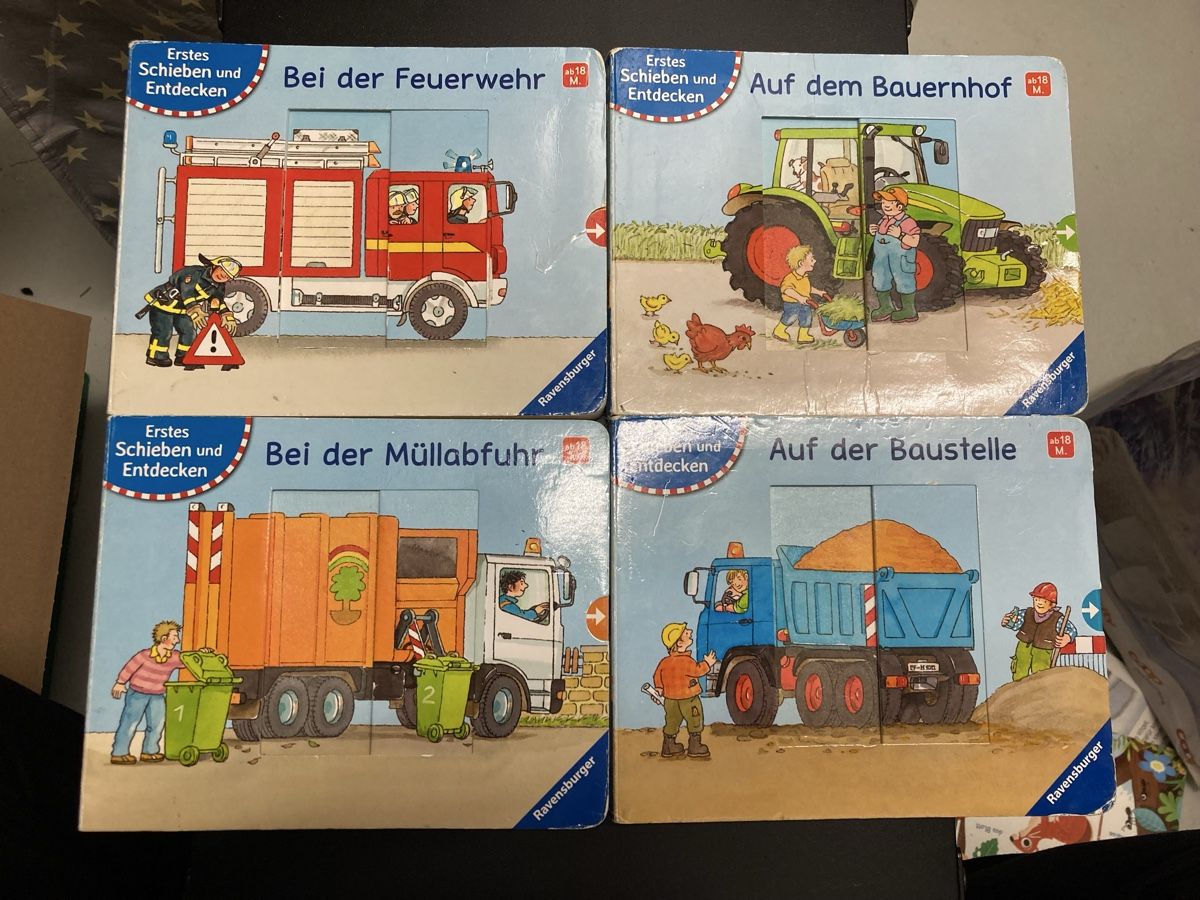 Bücher: Ravensburger Schiebe-Bücher Set für kleine Entdecker – Gebraucht aus Röschenz von rah_8hkj