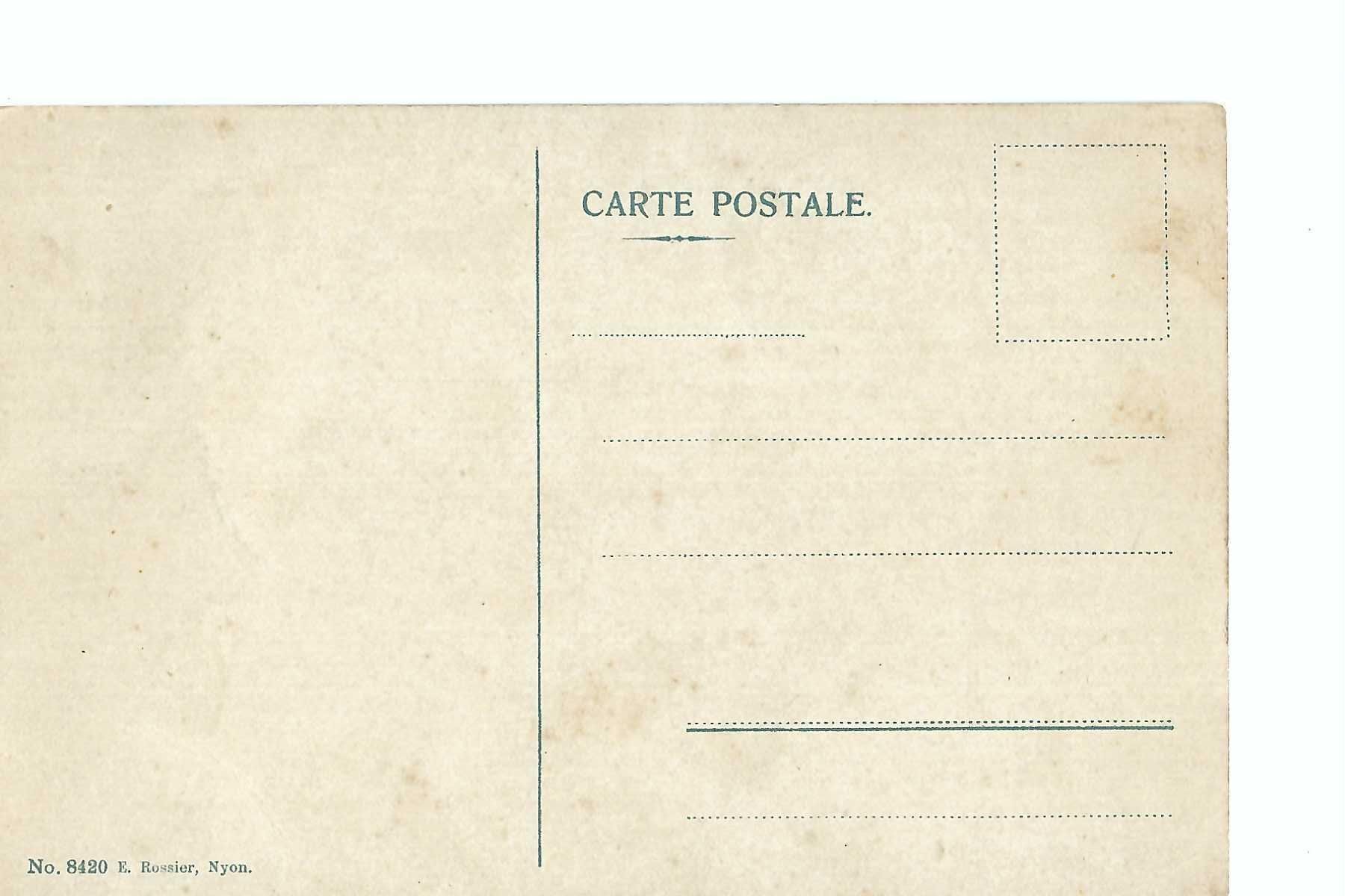 Cartoline postali: Genève - Monument Brunswick, 1910 – Usato da Thun venduto da 44wart 1