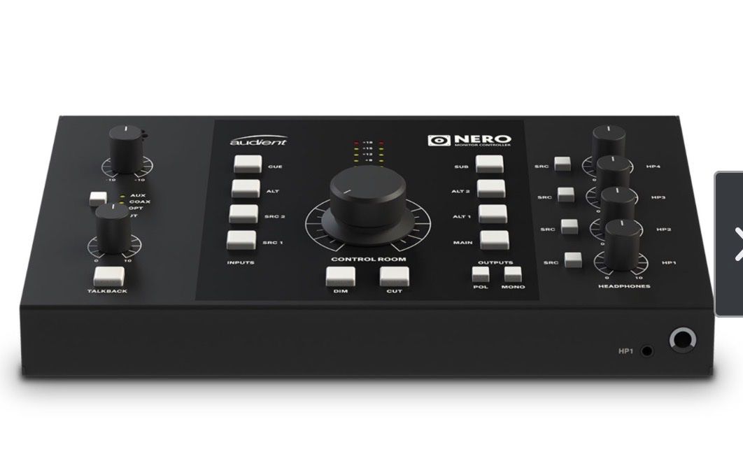 Attrezzatura per studi di registrazione: Audient Nero Studio Monitor Controller – Usato da Bern venduto da plittera777
