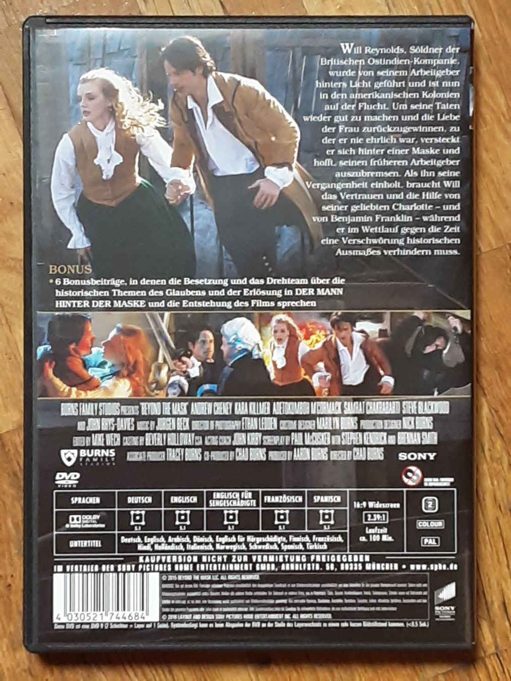 Spielfilme: Der Mann hinter der Maske – Gebraucht aus Wallisellen von  1