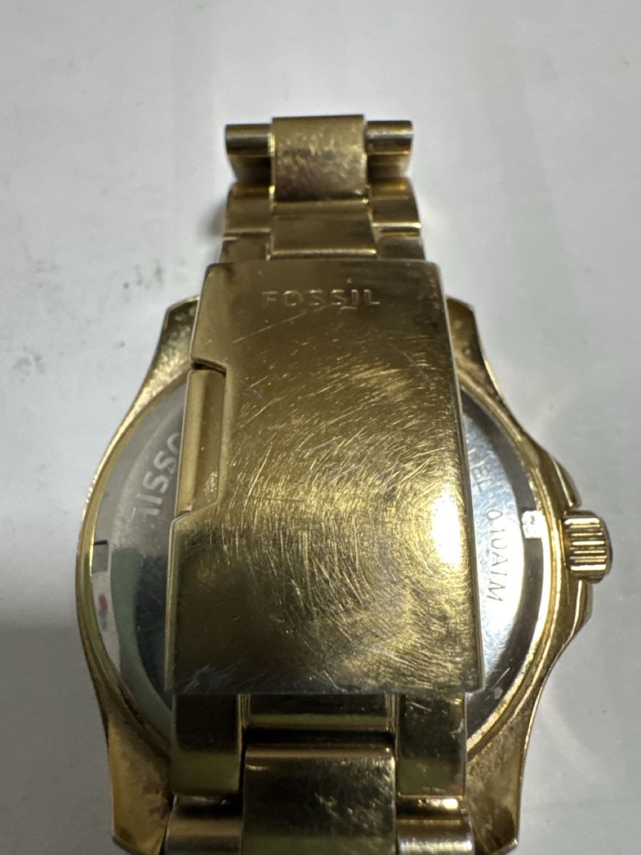 Fossil Orologi: Montre Fossil dorée avec strass occasion 42 – Usato da La Chaux-de-Fonds venduto da lida2005 3