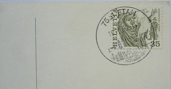 Cartoline postali: FTAN Flugaufnahme – Usato da Jona venduto da philajona 1