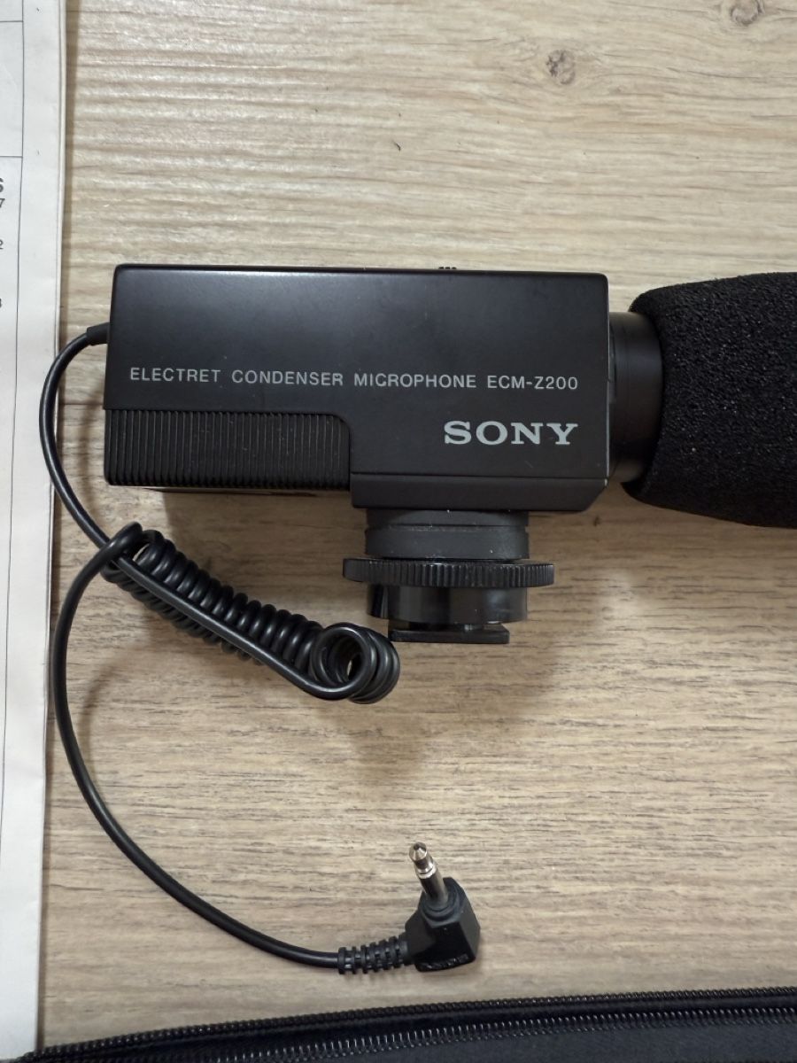 Sony Microfoni: Sony ECM-Z200 Electret Kondensator Mikrofon – Usato da Sarmenstorf venduto da Nathaliie_21 1