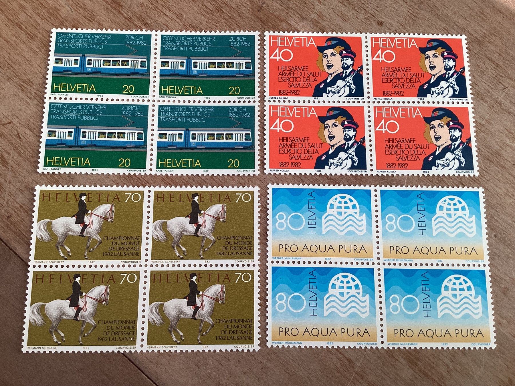 Tutti i francobolli: Serie Briefmarken postfrisch 1982 – Nuovo (secondo la descrizione) da Seftigen venduto da Muggelwomb