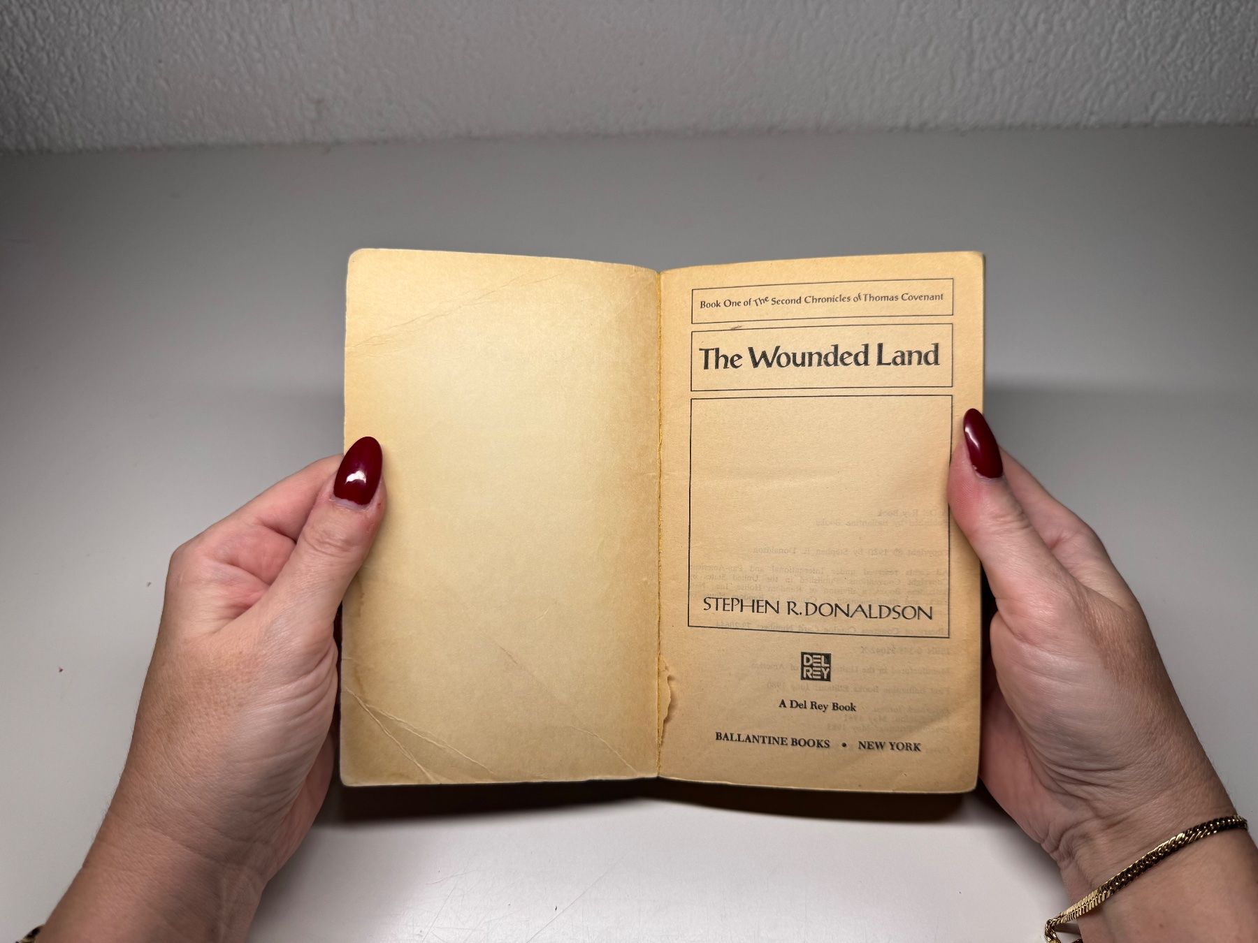 Bücher: NOVEL: Stephen R. Donaldson, The Wounded Land – Gebraucht aus Grosswangen von English_books 2