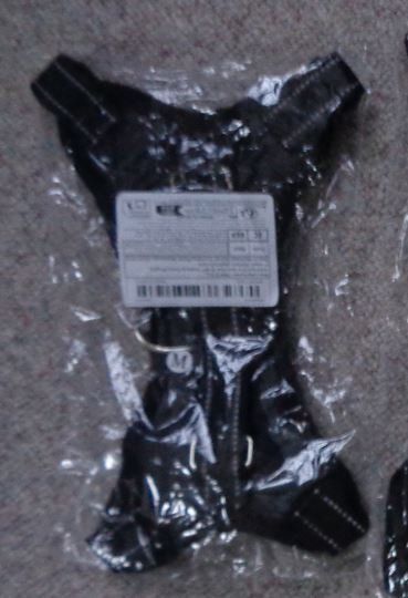 Collier et laisse: Hundegeschirr schwarz Gr. M – Neuf avec emballage d'origine à Langenbruck par Gumsi 4