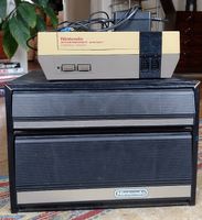 Original Nintendo NES Box mit Spielen und Konsole