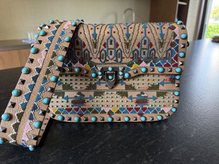 VALENTINO GARAVANI Rockstuck Beaded Tasche