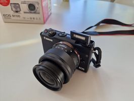 Canon EOS M100 mit EF-M 15-45mm Objektiv