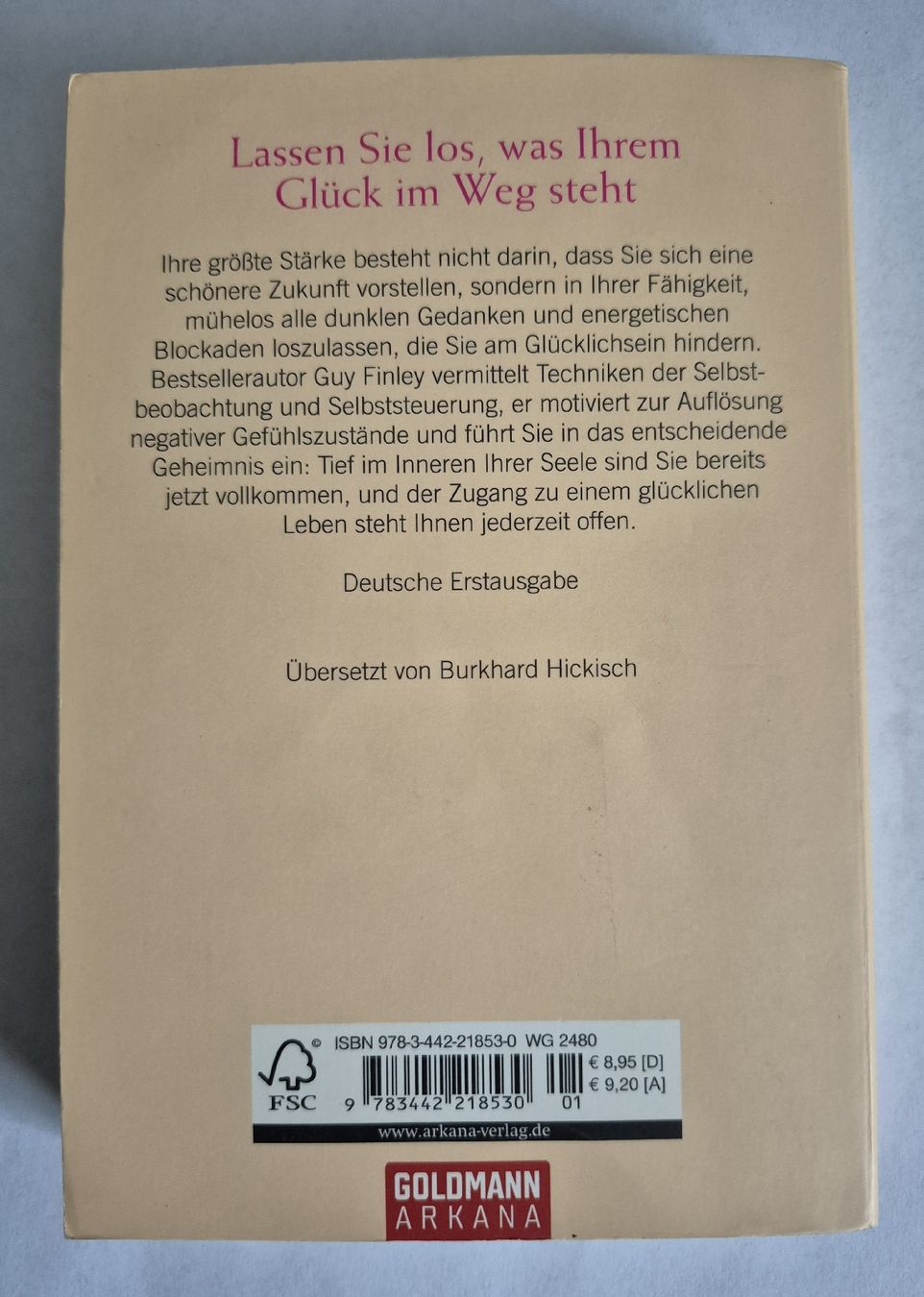 Libri: Einfach loslassen Guy Finley – Usato da Heiden venduto da enjoythelife 1