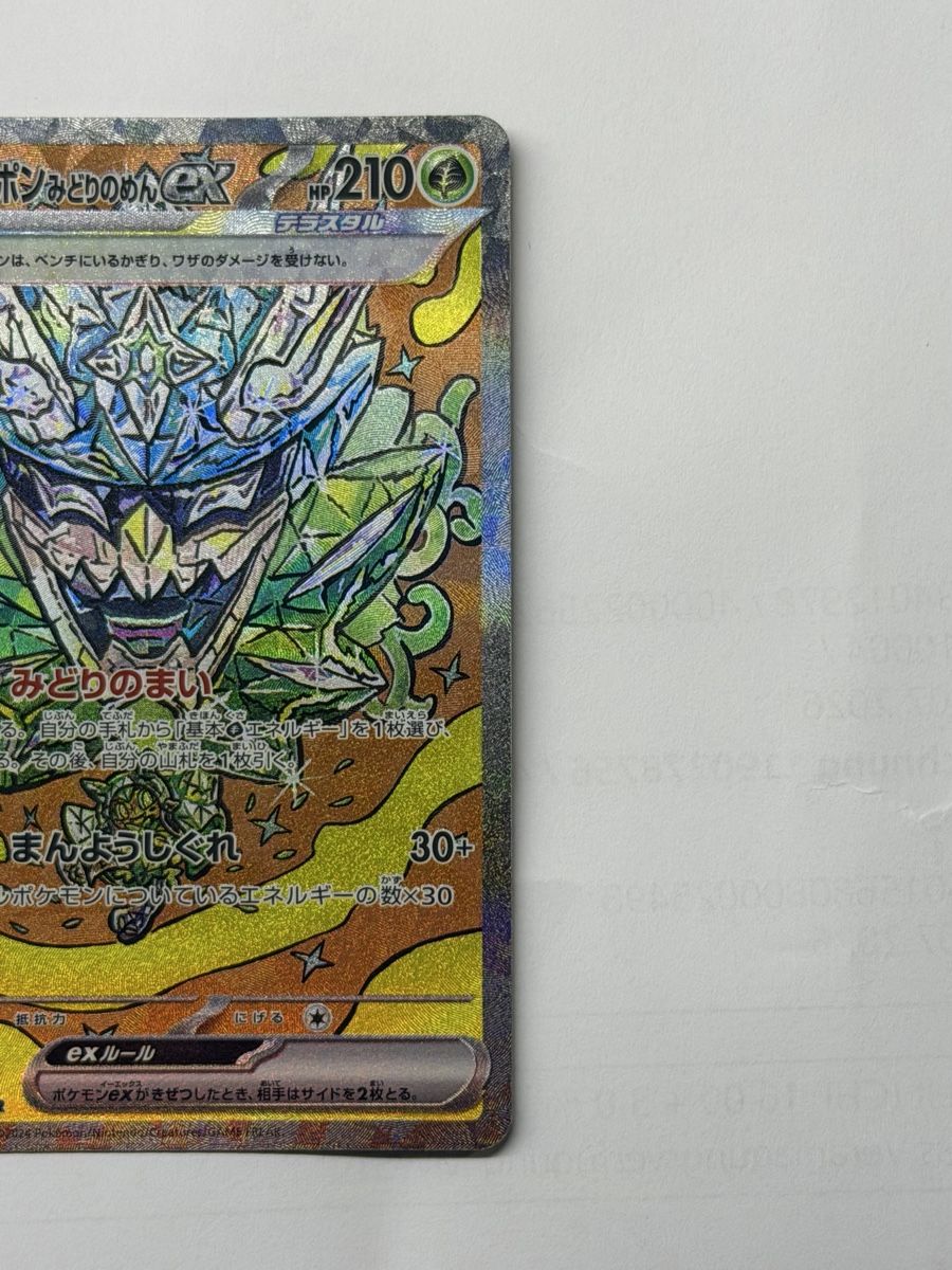 Pokémon Carte collezionabili: Teal Mask Ogerpon ex 201/187 SAR – Nuovo (secondo la descrizione) da Windisch venduto da CharizArdi 1