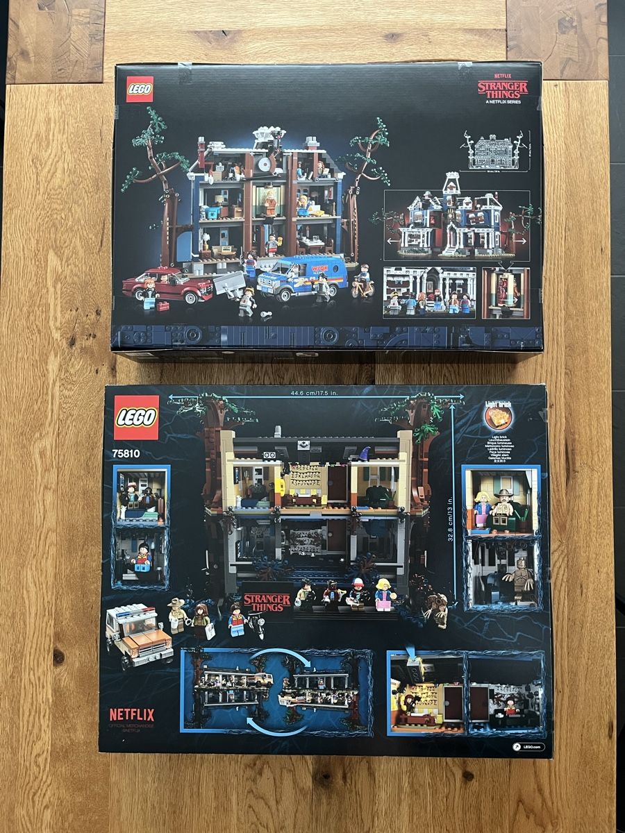 Lego Giocattoli: Lego 75810 & 11370 Stranger Things Upside Down & Creel House – Nuovo e nell'imballaggio originale da oftringen venduto da ecuario 1