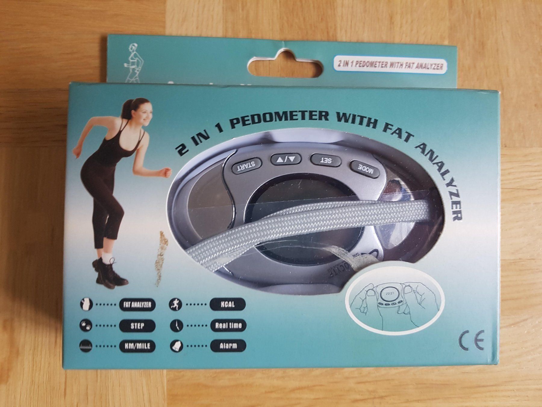 Smartwatch: Pedometer with fat analyzer – Nuovo (secondo la descrizione) da Zürich venduto da yro_qvz7