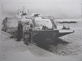 VIKTOR SURBEK LITHOGRAPHIE SIGNIERT NUMMERIERT