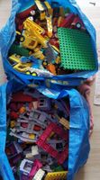 Lego Duplo mit Unico gemischt, 2 Ikea Taschen voll