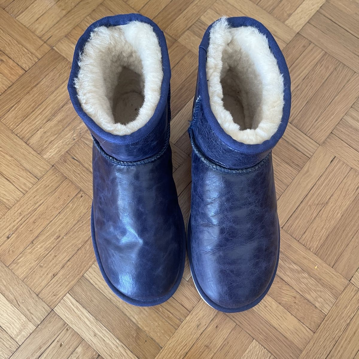 Ugg Scarpe da donna: UGG Boots Australia Leder dunkelblau Gr. 38 – Nuovo (secondo la descrizione) da Bern venduto da dek_7bjd 1