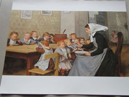 Die Kinderkrippe  - Albert Anker                        (BR)