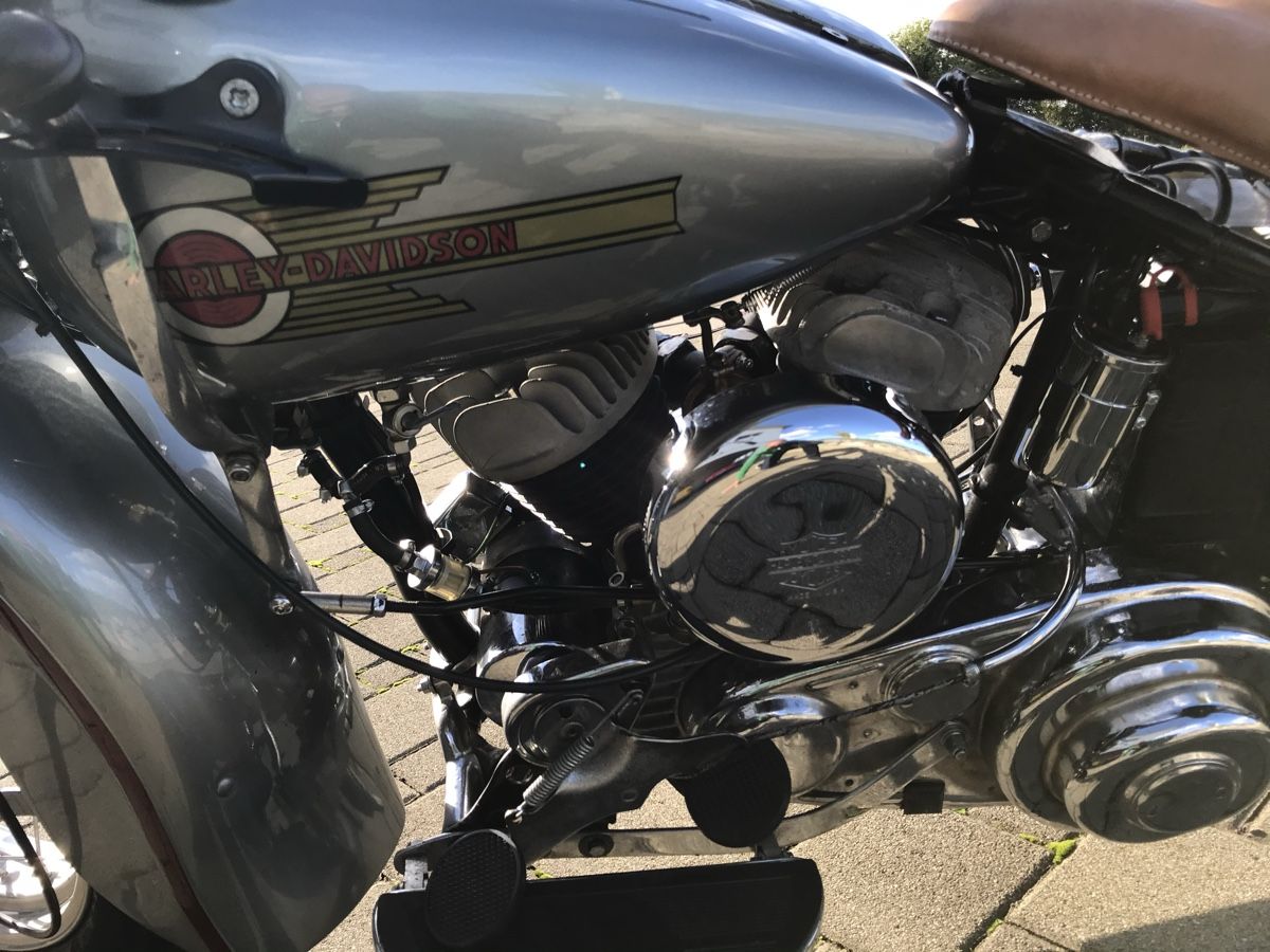 Harley-Davidson Strada: Harley WLA 1941 Veteran – Usato da Schönenbaumgarten venduto da par_8c2p 2