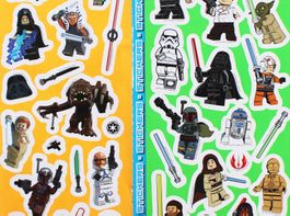 LEGO Star Wars 70 verschiedene Sticker Aufkleber Abziehbild