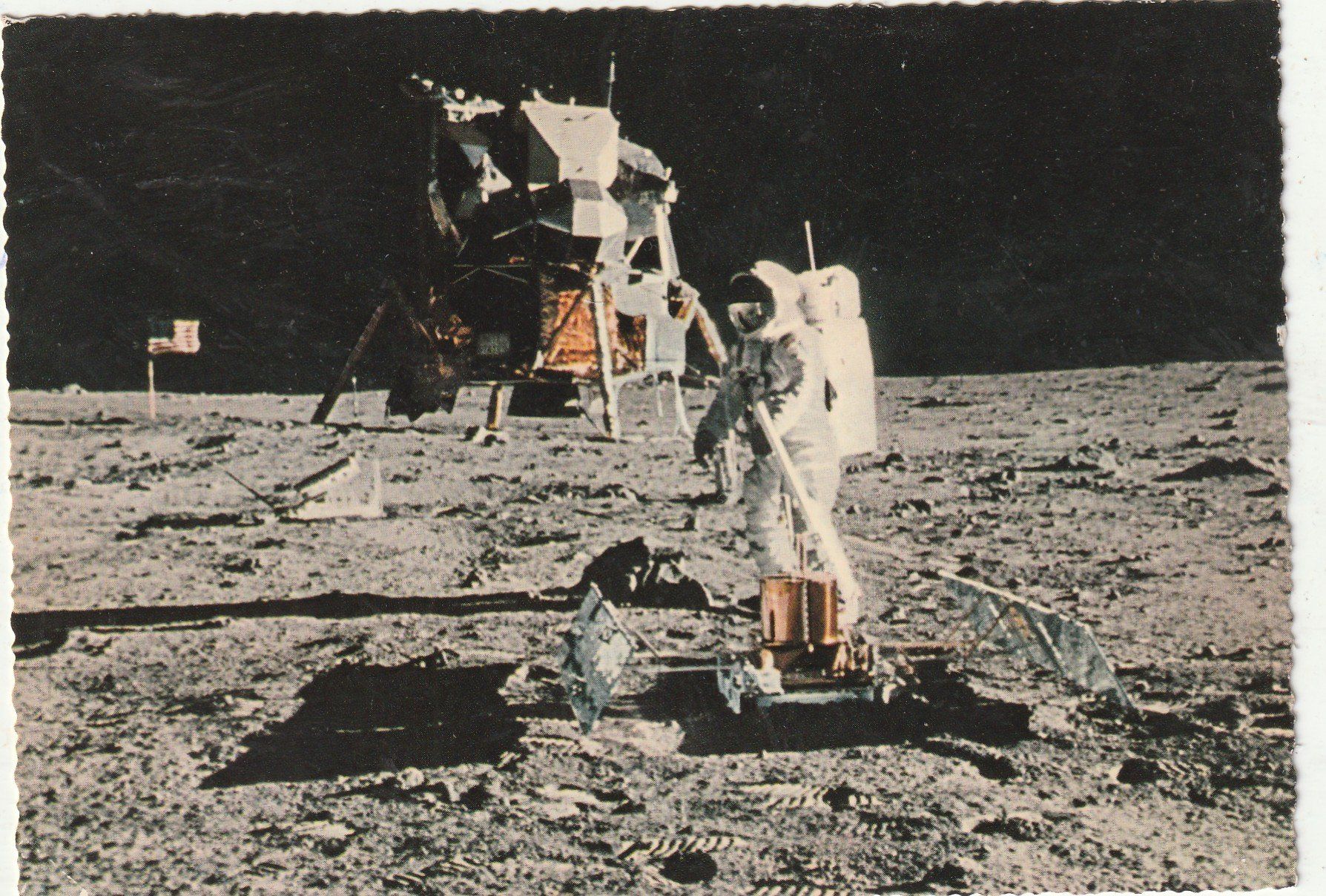 Cartes postales: Mondlandung 1969 – D'occasion à Lumbrein par made02