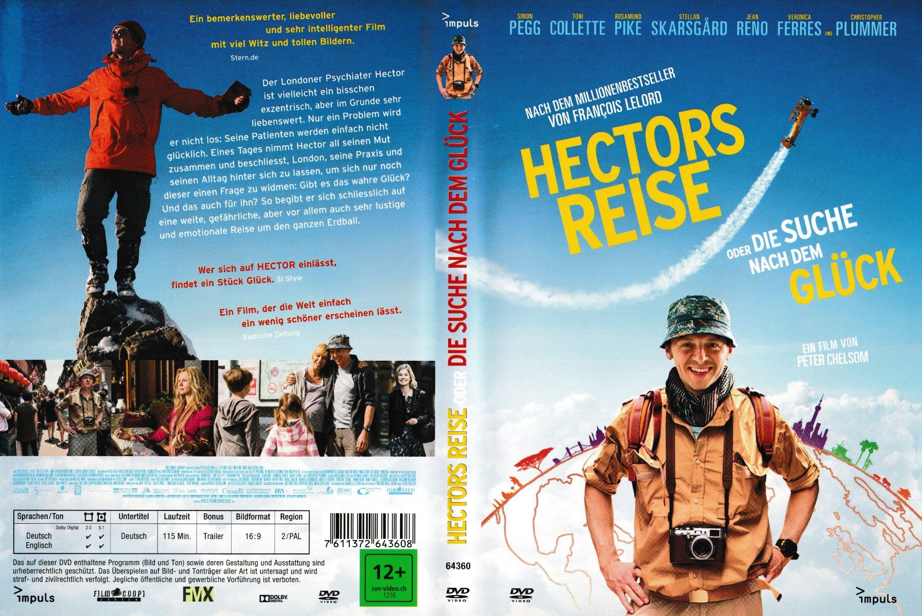 Alle DVDs: DVD - Hectors Reise oder Die Suche nach dem Glück – Gebraucht aus Langnau am Albis von MediaRescuerKeLoX