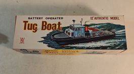 Vintage Schlepper-Modell: Batteriebetrieben. Neu (nov542)