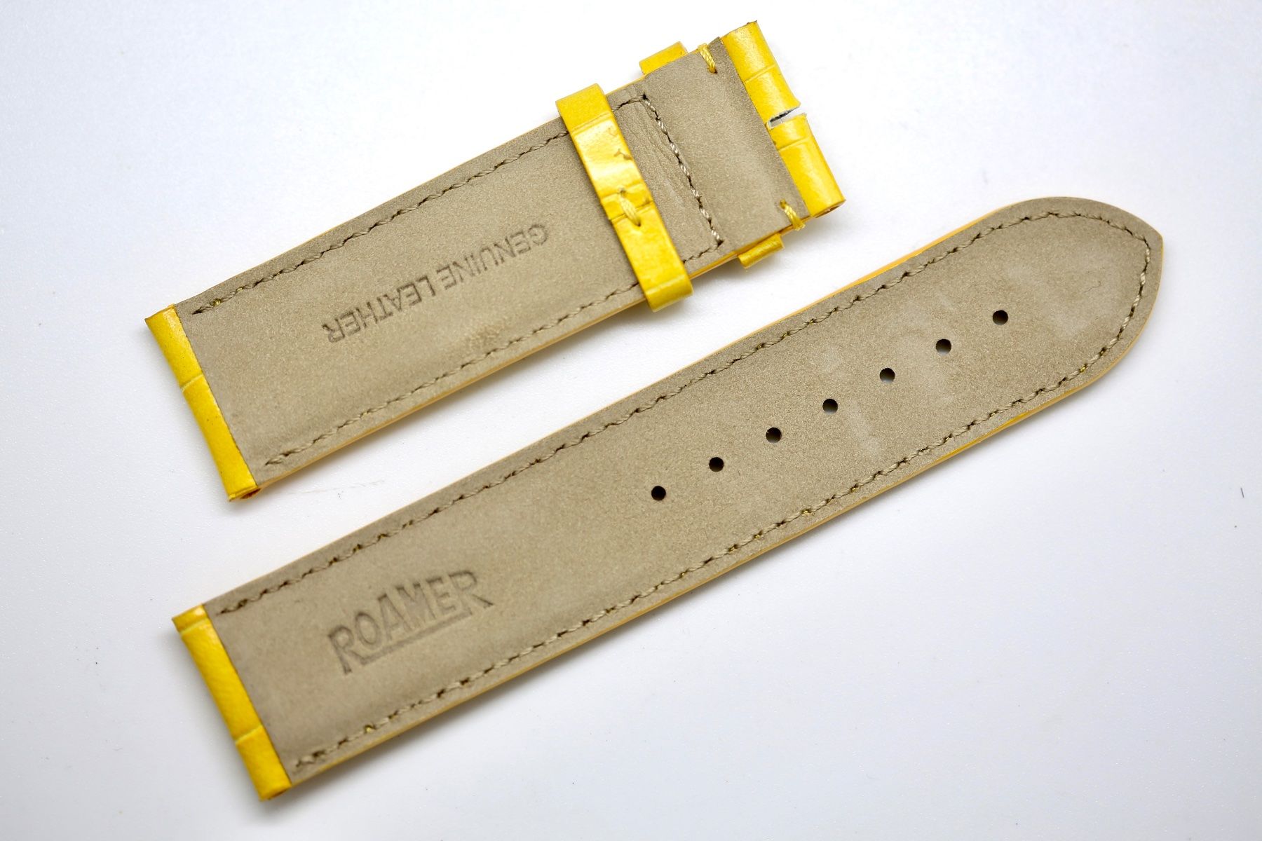 Roamer Uhren: Roamer Lederband 22mm – Neu (gemäss Beschreibung) aus Reinach BL von Han-Numismatik 1