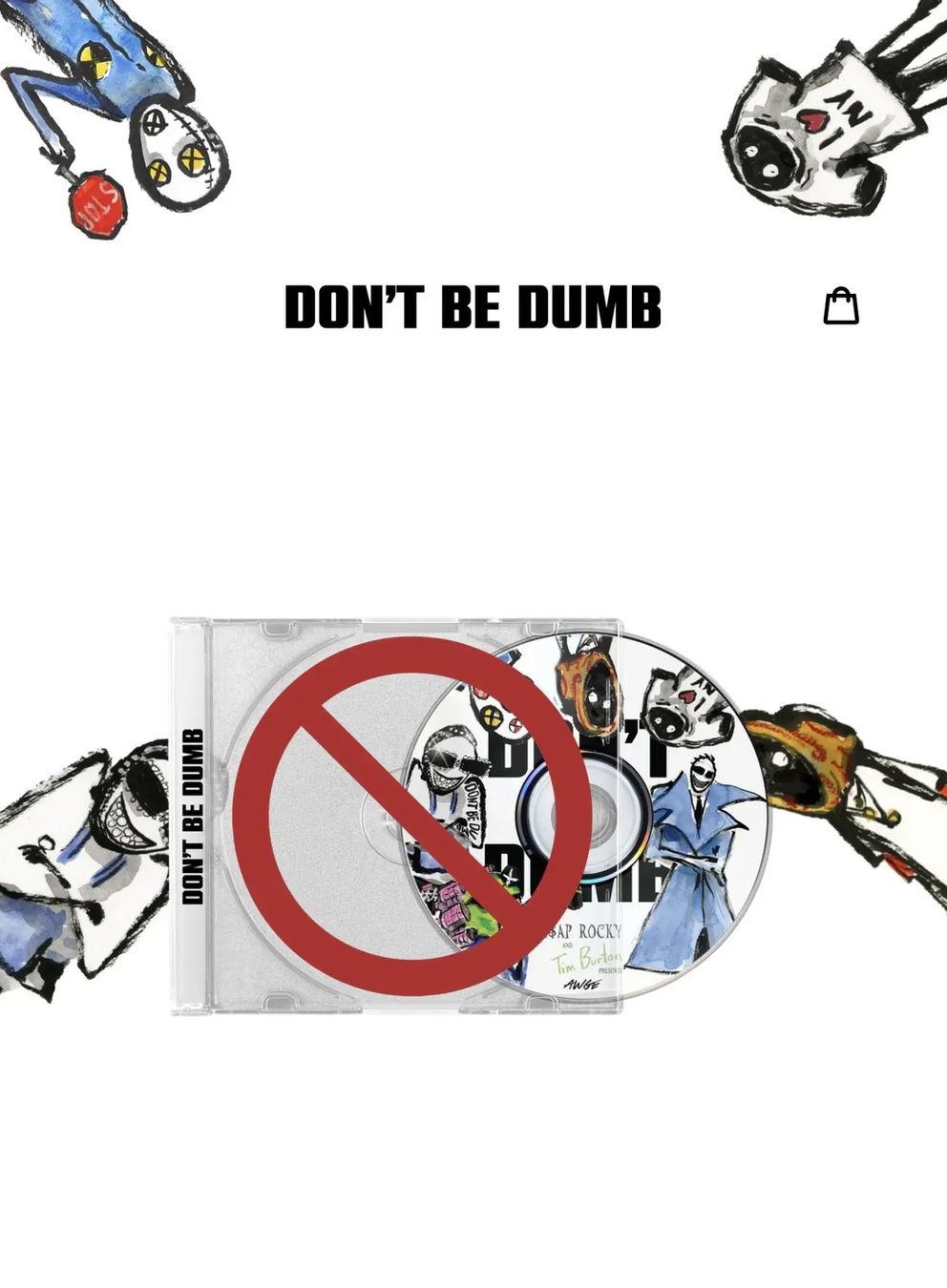 T-Shirts: A$AP Rocky "Dont be dumb" group box set – Neu und originalverpackt aus Richterswil von sil_lm7x 8