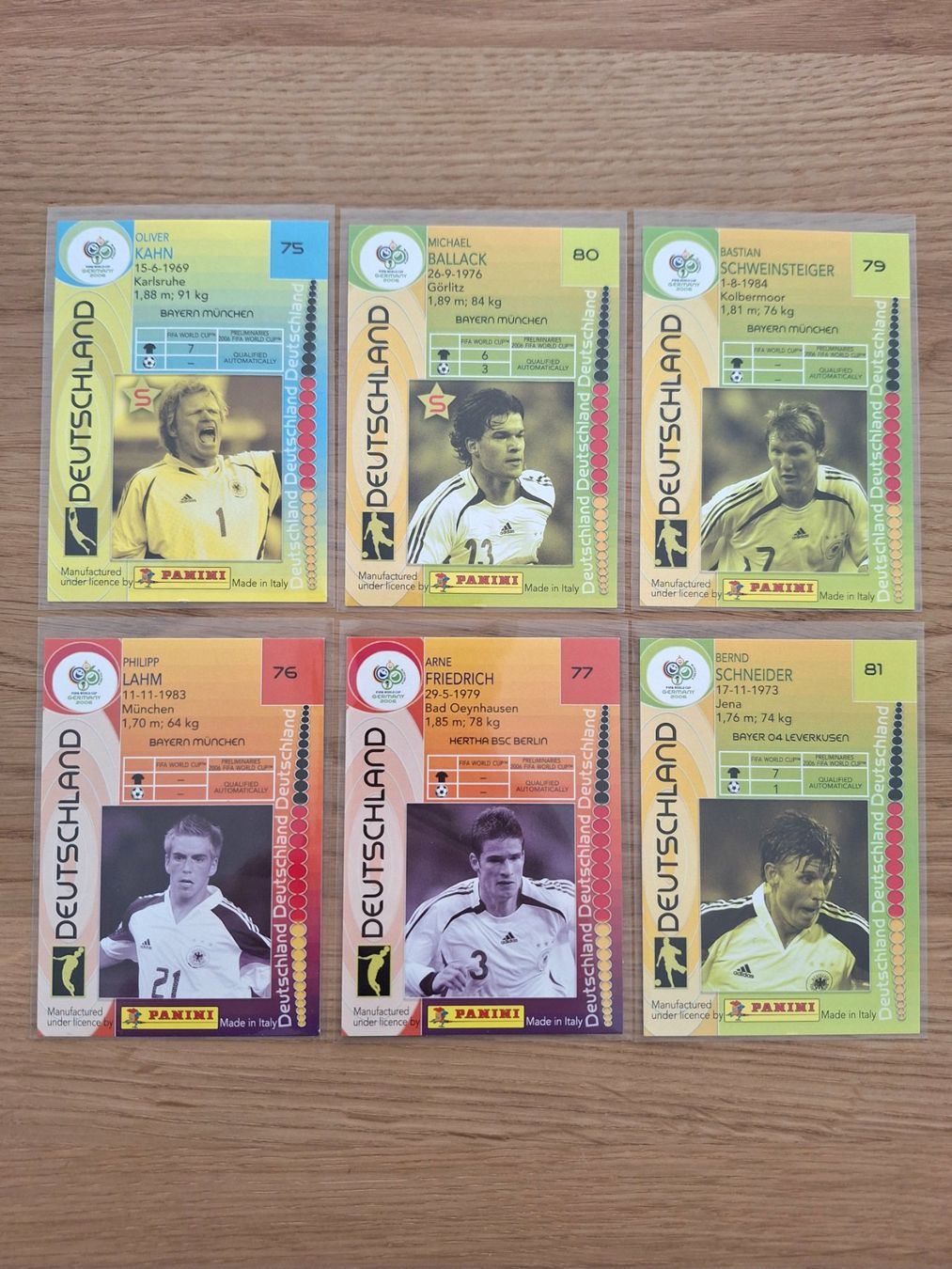 Panini Sammelbilder & Trading cards: PANINI WORLD CUP 2006 TRADING CARDS GERMANY – Gebraucht aus St. Gallen von Matrix023 1