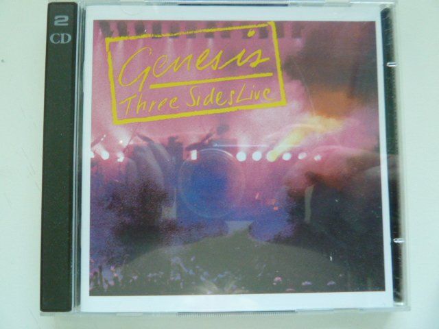 CD: GENESIS - Three sides Live  (2 CD's, vergriffen) – Usato da Au ZH venduto da sikoku