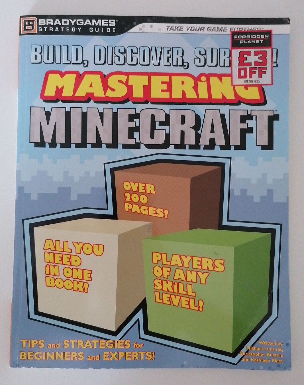 Livres: Guide Stratégie Minecraft BradyGames  – D'occasion à Ecublens VD par loi_dy6b