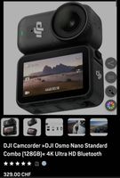 DJI Osmo Nano Standard Combo (128GB)« 4K Ultra HD Bluetooth