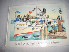 Kinderbuch Die fröhlichen Katzenabenteuer guter Zustand