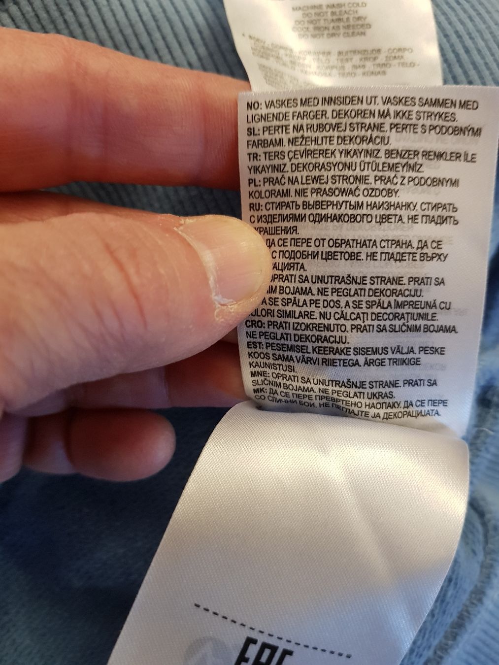 Dickies Pullover & Sweatshirts: Pull Dickies bleu clair, taille L -  neuf!  – Neu (gemäss Beschreibung) aus Veyrier von sosozizou 4