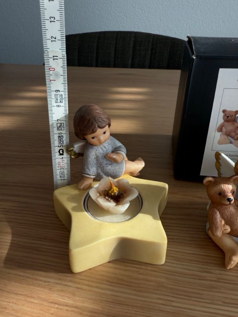 Statuette: Süsser Goebel Engel mit Stern Teelicht – Usato da Sarmenstorf venduto da Nathaliie_21 1