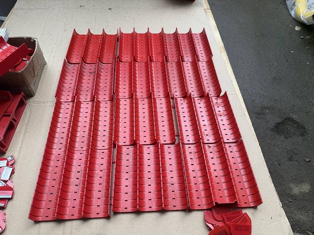 Lista Contenitori & Simili: 12 Stk. 3er Lista Einteilungen 15x15cm – Usato da Necker venduto da liq24