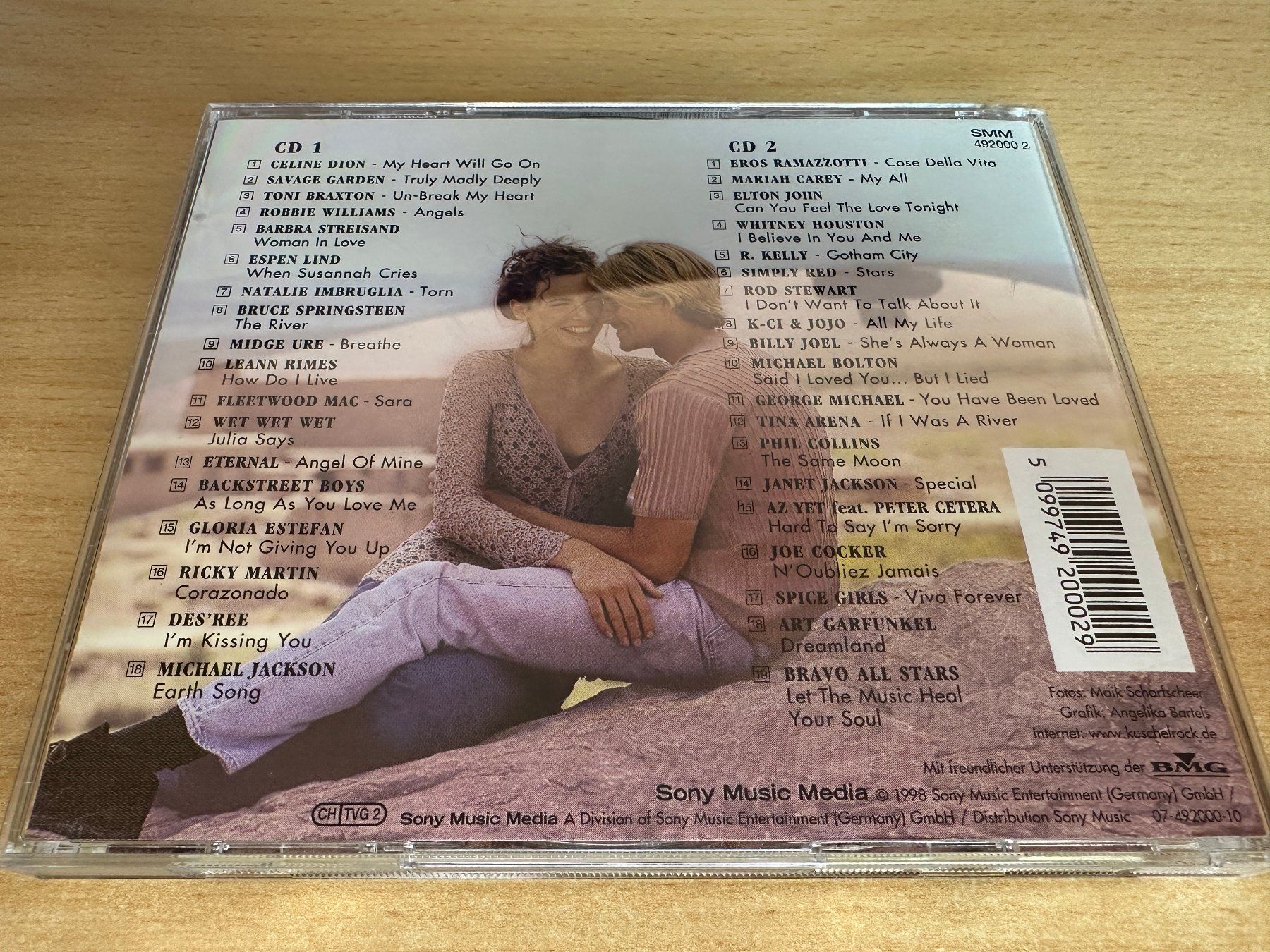 CDs: Various – Kuschelrock 12 - 2 CD – Gebraucht aus Rikon im Tösstal von Alpenmutz 1