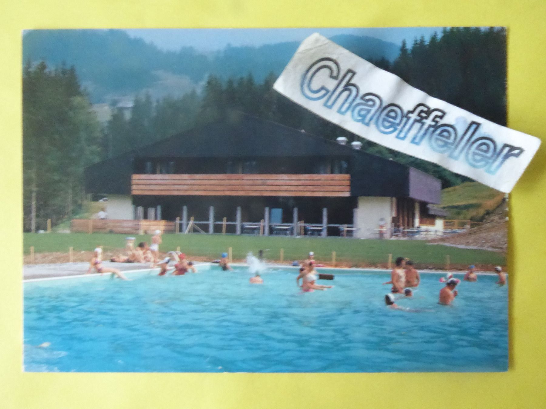 Ansichtskarten: Hotel-Restaurant Eywald, Rüschegg-Heubach – Gebraucht aus Zürich von Chaeffeler