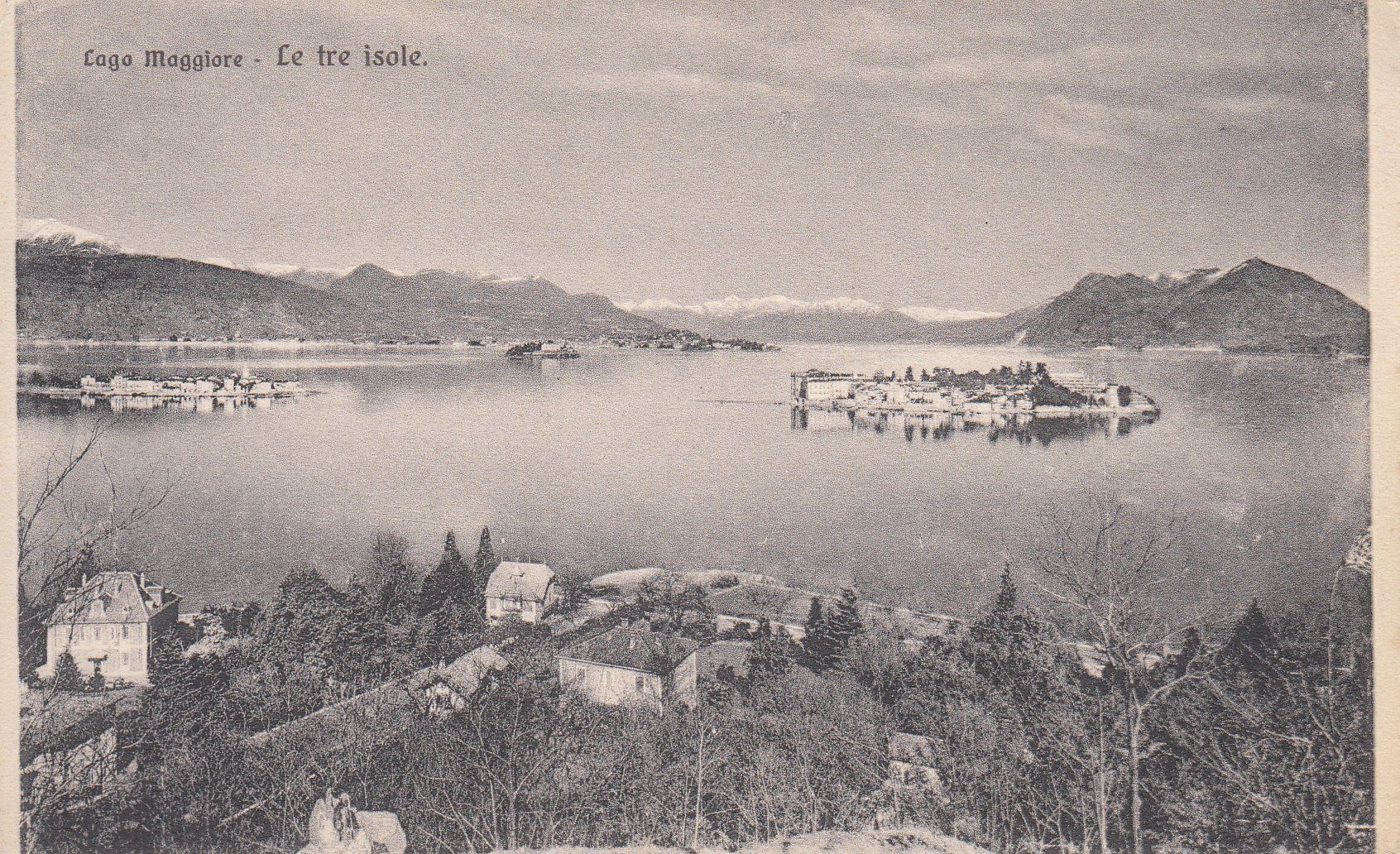 Cartoline postali: Lago Maggiore 1911, 4 Stück – Usato da Bürglen TG venduto da StampGraf 5