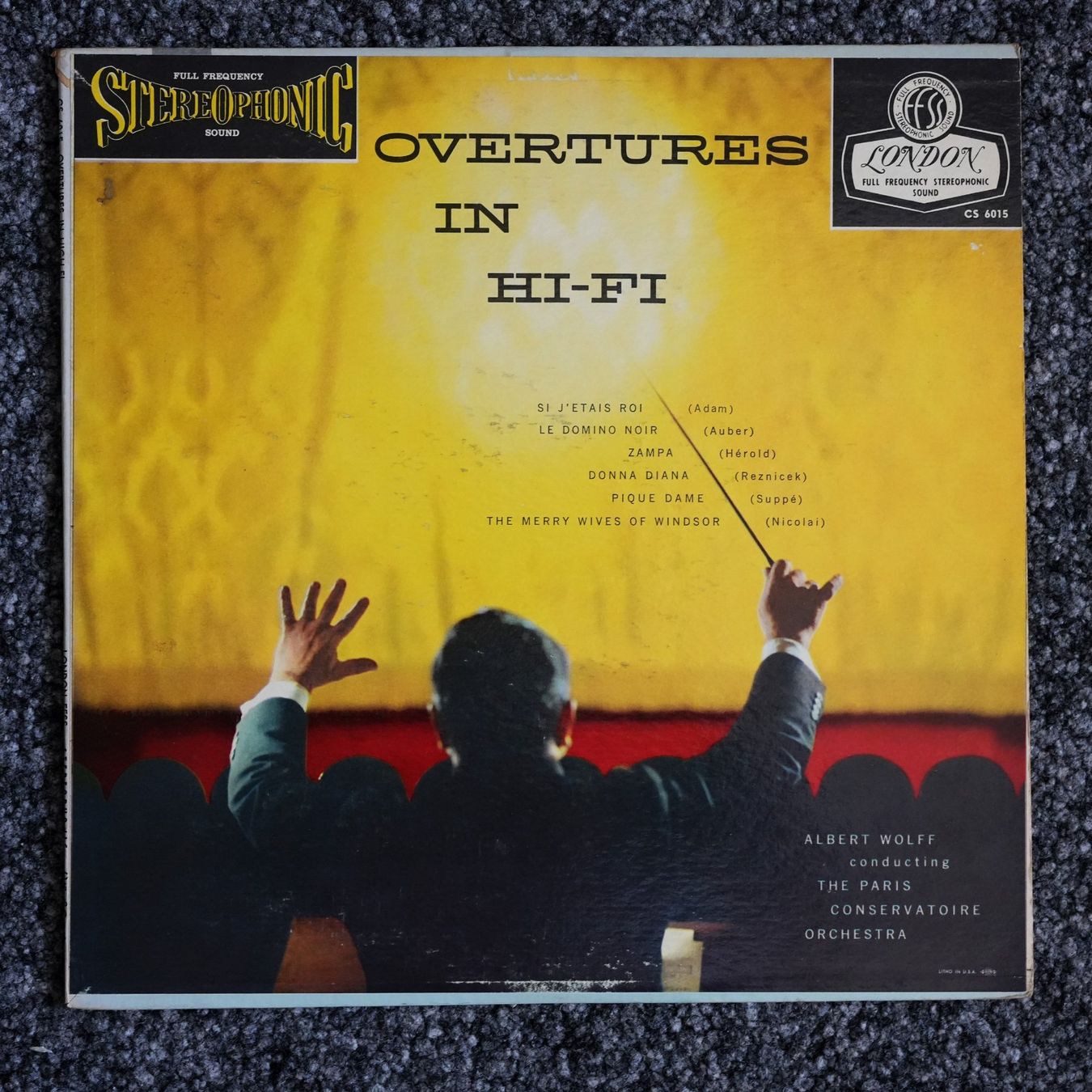 Dischi in vinile: London CS 6015 / Overtures In Hi-Fi – Usato da Brunnen venduto da Techfreak1
