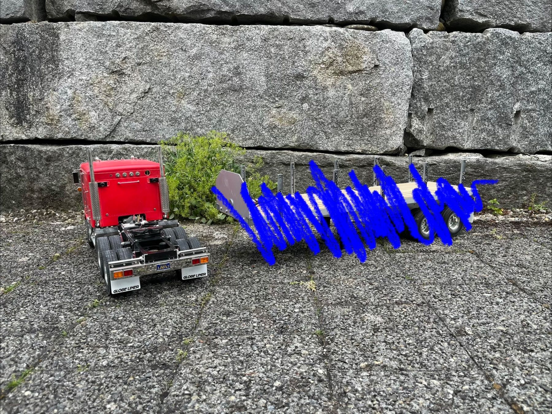 Tamiya RC Kits de montage: Tamiya Globeliner ohne Trailer – D'occasion à Hettlingen par mat_ts7l 5