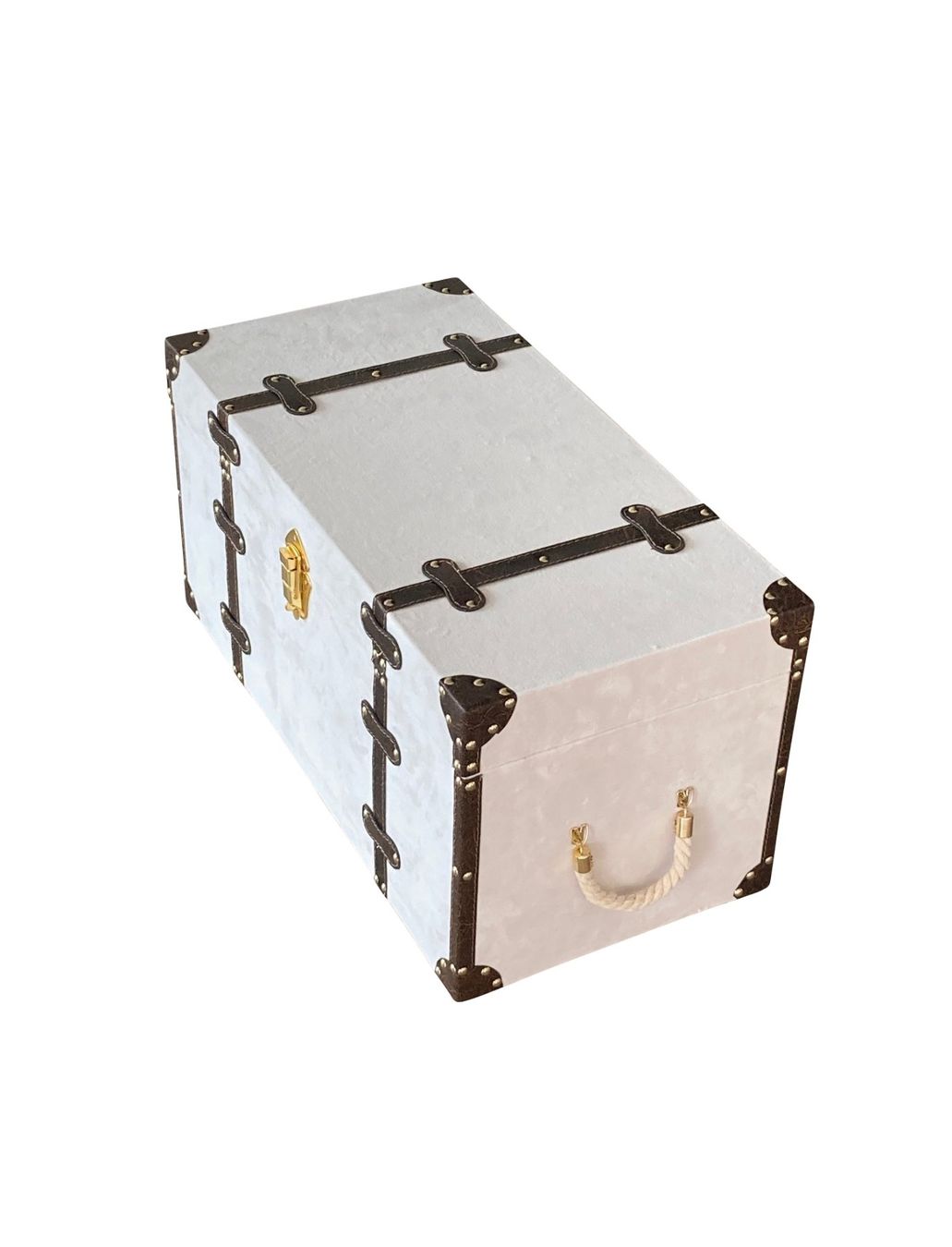 Panchine: Bettbank 80 weiss velours – Nuovo e nell'imballaggio originale da Wallisellen venduto da kingschair 1
